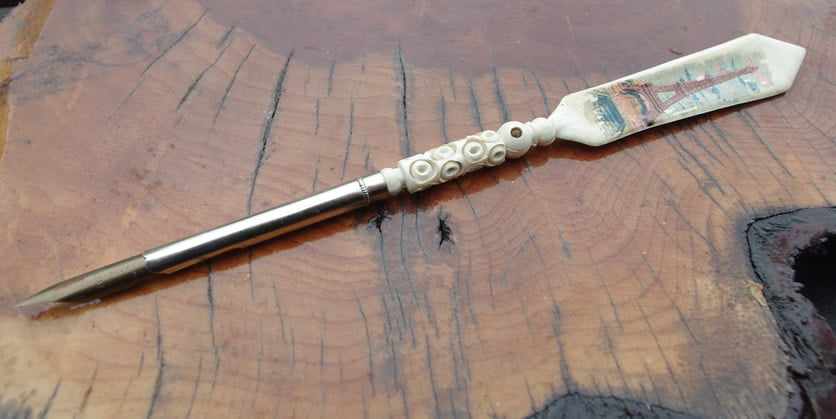 Stanhope Paper Knife and Dip Pen, Paris