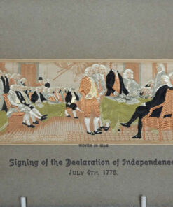 Stevengraph of "Declaration of Independence" (STG 147)