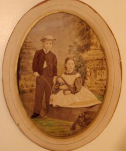 Water Colour by Geo B Ayres dated 1864 - Image 3