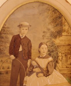 Water Colour by Geo B Ayres dated 1864 - Image 4