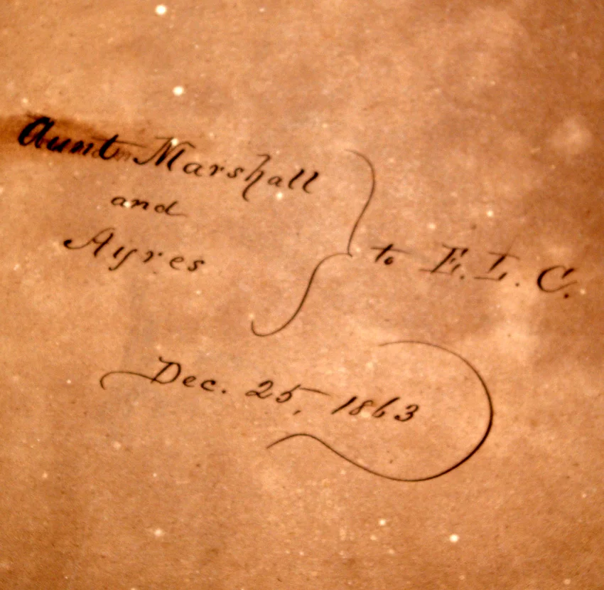 Water Colour by Geo B Ayres dated 1864 - Image 5