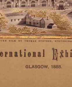 Alternative view of Stevengraph of Glasgow International Exhibition