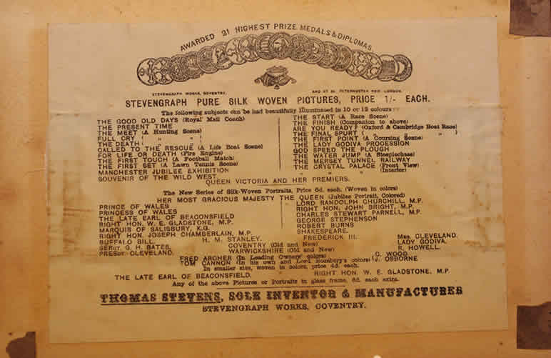 Stevengraph of Glasgow International Exhibition - Image 3