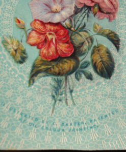 Alternative view of Baxter Print The Queens Floral Set one group Blue