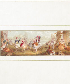 Baxter Print "The Greek Dance" Needlebox Set