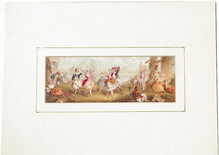 Baxter Print "The Greek Dance" Needlebox Set