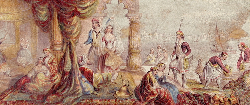 Baxter Print "The Harem" Needlebox Set - Image 4