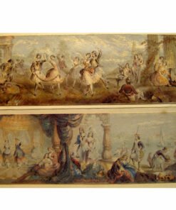 Baxter Print The Greek Dance & Harem Set