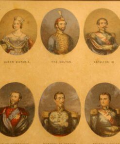 Baxter Print "The Allied Sovereigns and the Commanders of their Forces" - Image 3