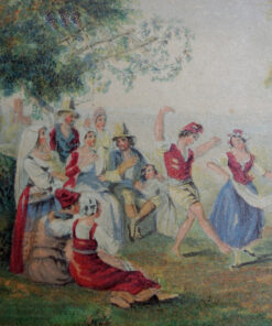 "La Tarantella" by George Baxter - Image 3
