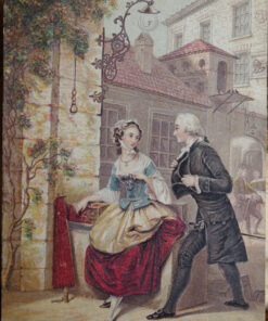 "The First Impression" by George Baxter