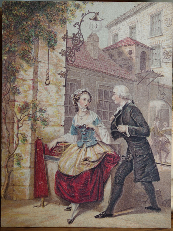 "The First Impression" by George Baxter