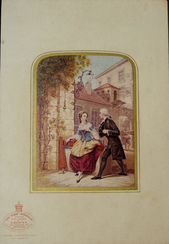 Baxter Print "The First Impression" CL No 158