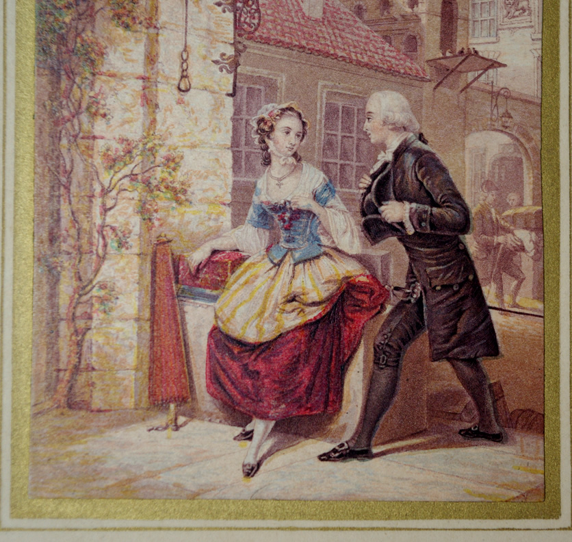 Baxter Print "The First Impression" CL No 158 - Image 2