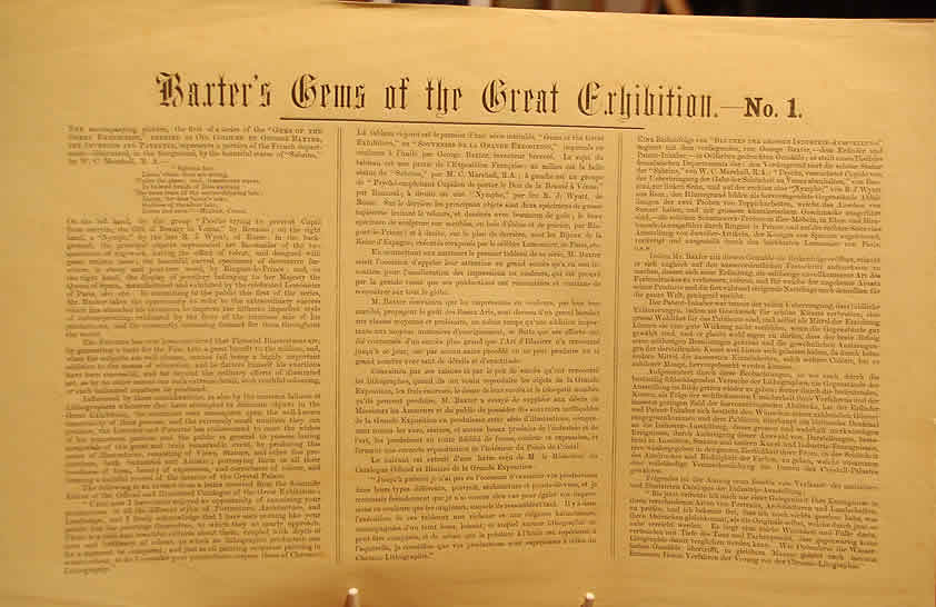 Baxter Print The Gems of the Great Exhibition No 1 - Image 5