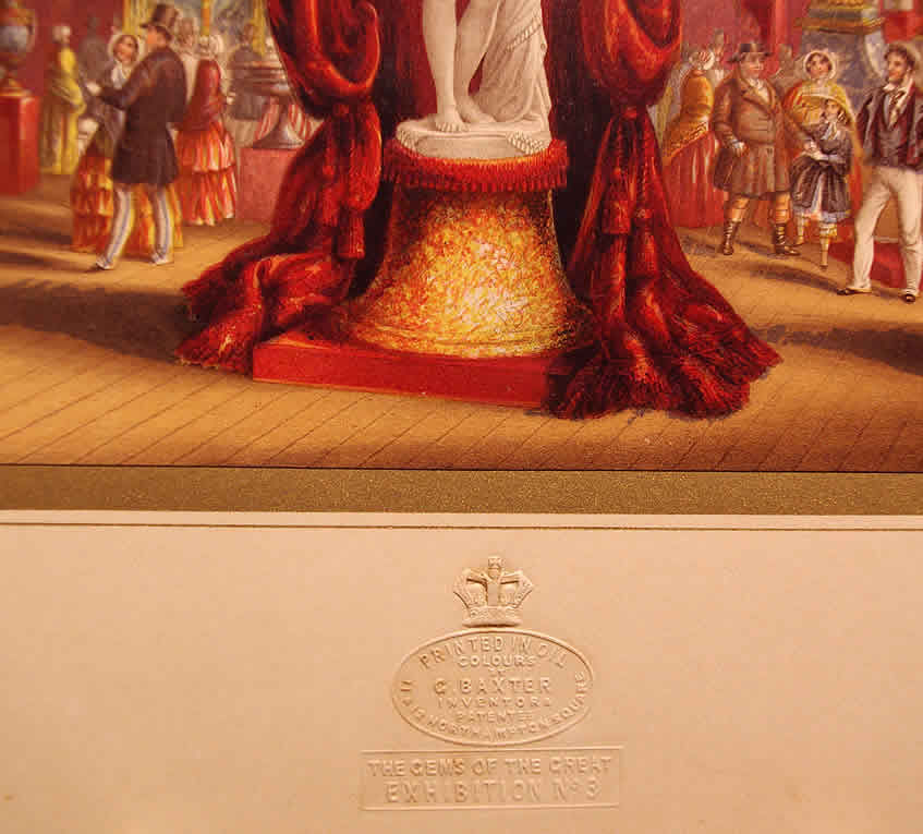 Baxter Print The Gems of the Great Exhibition No 3 - Image 4