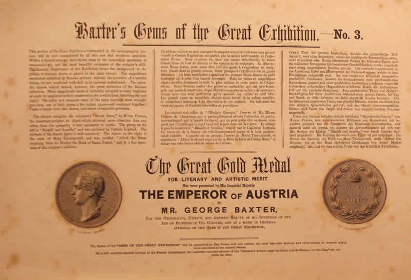 Baxter Print The Gems of the Great Exhibition No 3 - Image 5