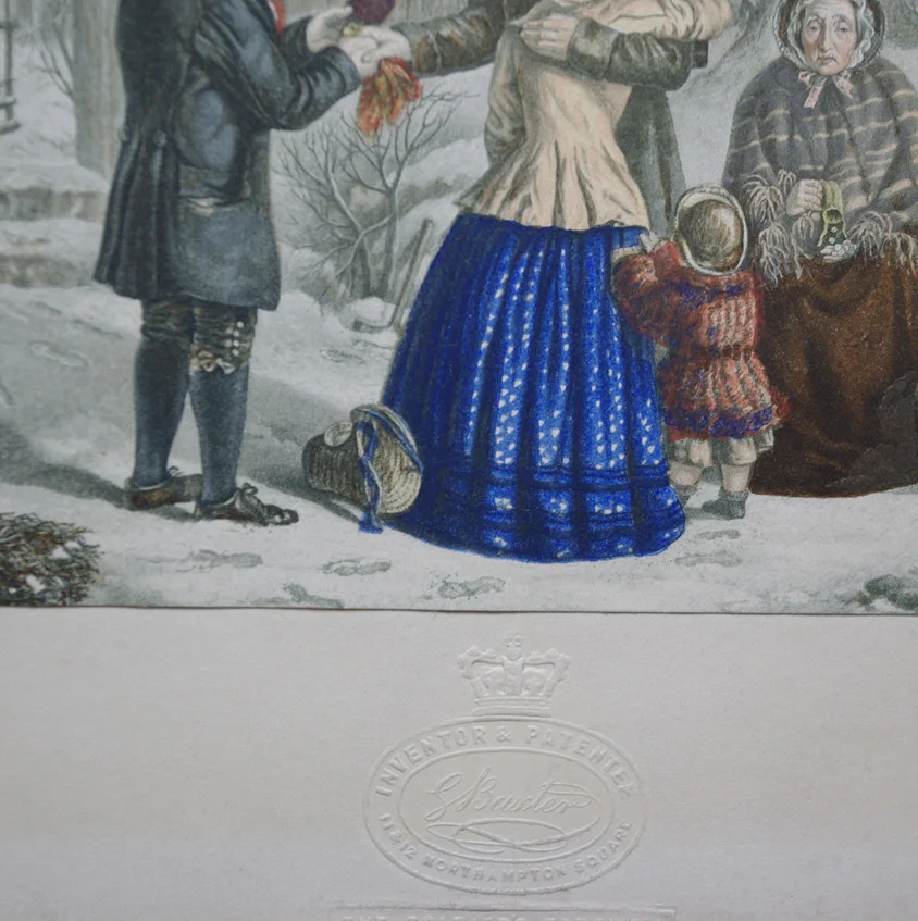 Baxter Print The Soldiers Departure (Stamped Mount) - Image 2