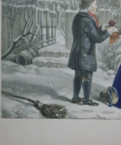 Baxter Print The Soldiers Departure (Stamped Mount) - Image 3