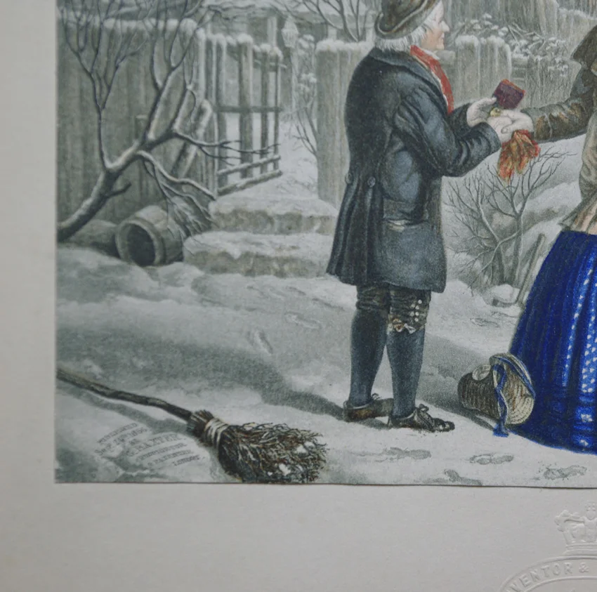 Baxter Print The Soldiers Departure (Stamped Mount) - Image 3