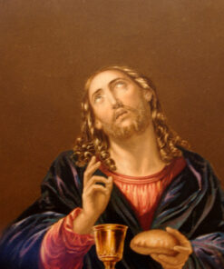 Alternative view of "The Saviour Blessing Bread" (CL No 233)