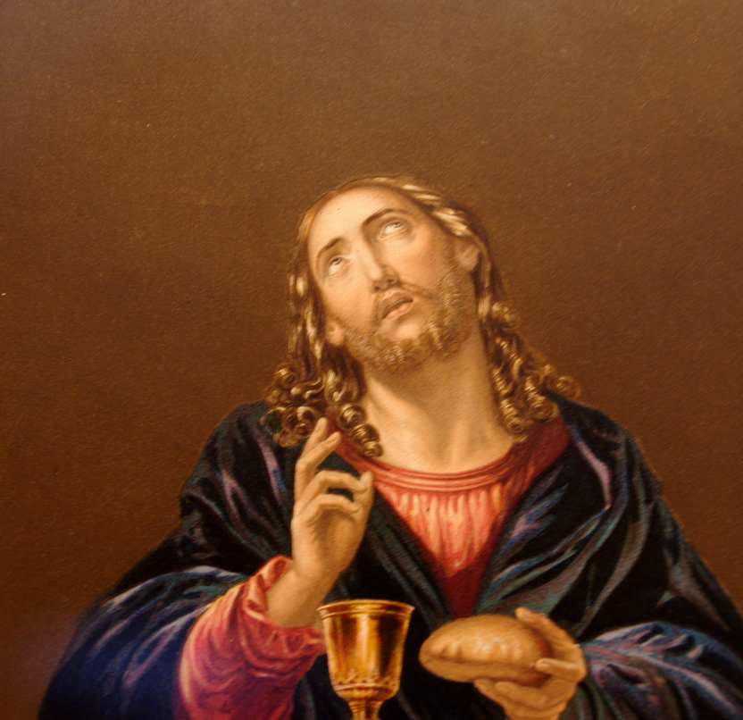"The Saviour Blessing Bread" (CL No 233) - Image 2