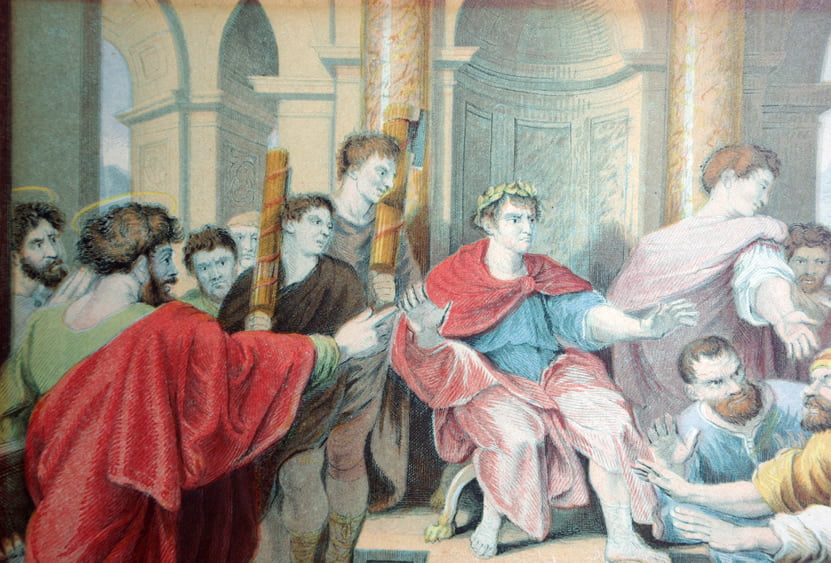 Le Blond The Raphael Cartoons - Elymas the Sorcerer Struck Blind - Image 2