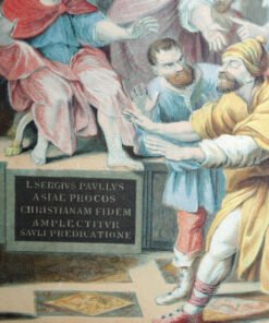 Le Blond The Raphael Cartoons - Elymas the Sorcerer Struck Blind - Image 3