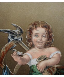 Alternative view of Baxter Print See Saw Margery Daw
