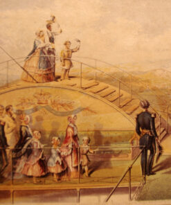 Alternative view of "Her Majesty Leaving Kingston Harbour" (CL No 278)