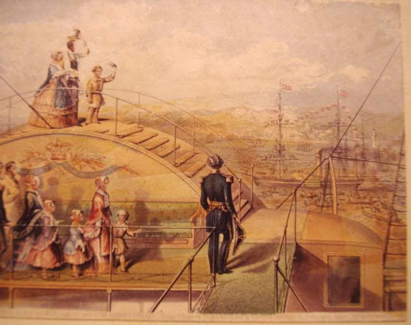 "Her Majesty Leaving Kingston Harbour" (CL No 278) - Image 3