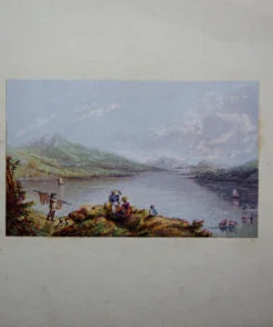 Baxter Print Bala Lake North Wales