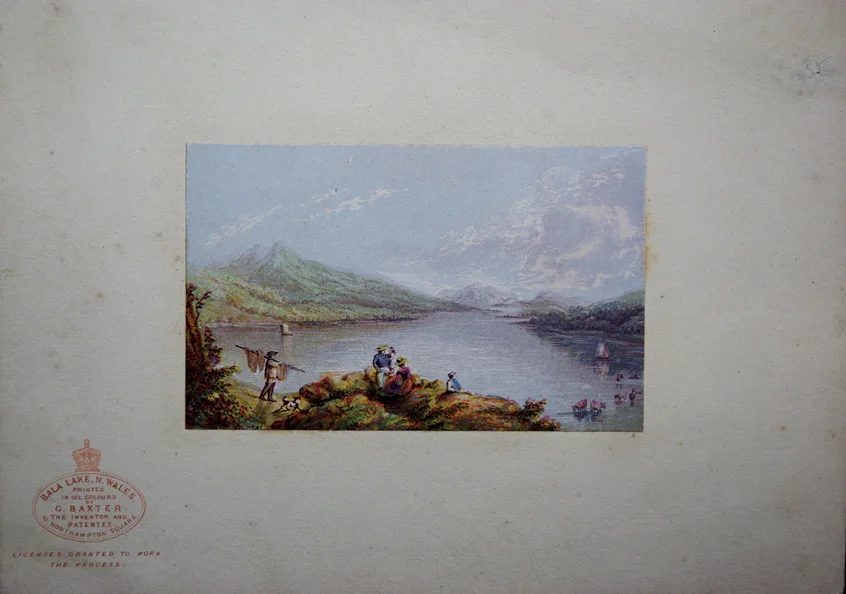 Baxter Print Bala Lake North Wales