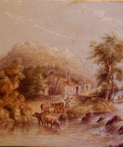 Baxter Print River Teify Cardiganshire