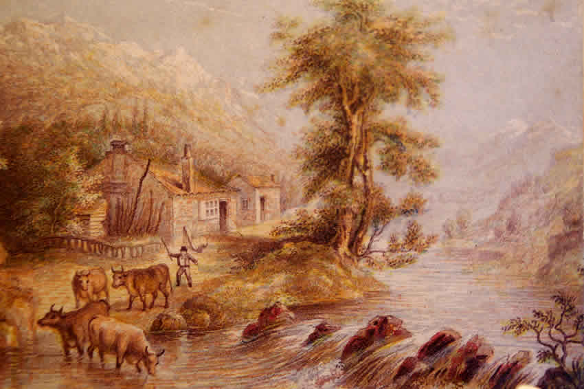Baxter Print River Teify Cardiganshire - Image 3