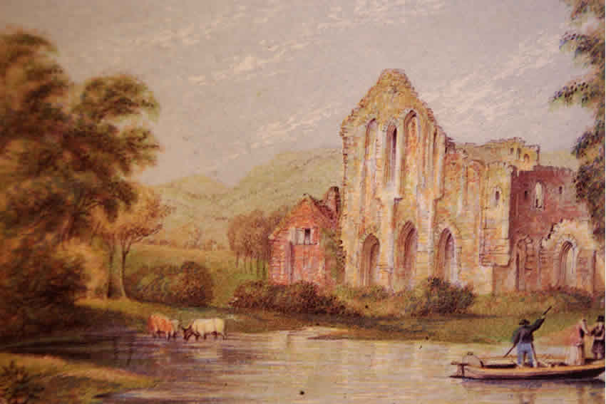 Baxter Print Crucis Abbey - Image 2