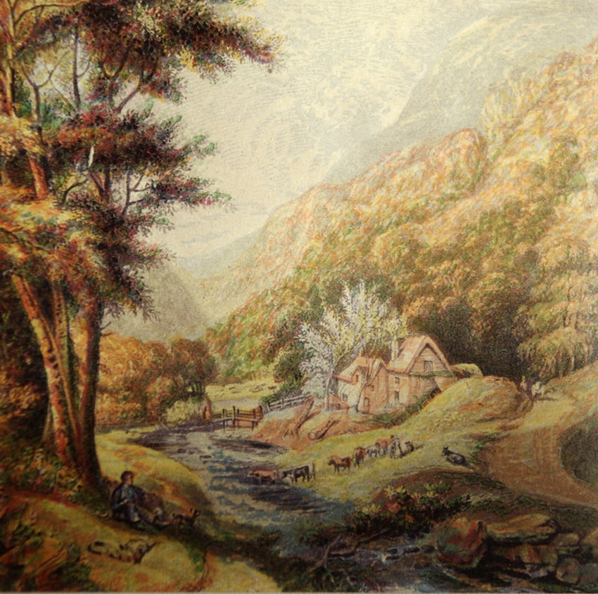 Baxter Print Water Mill on the Wye Framed - Image 3