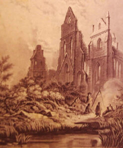 Alternative view of Baxter Print St Ruth's Priory