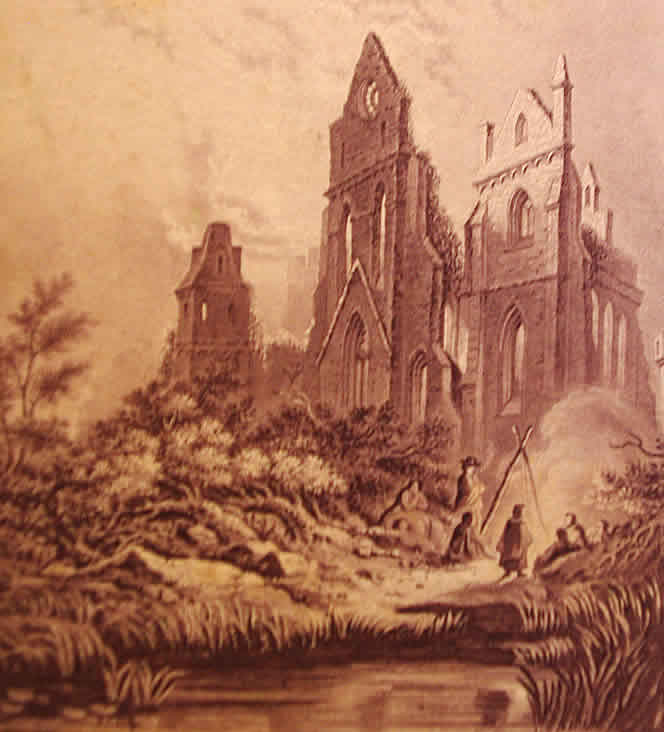 Baxter Print St Ruth's Priory - Image 2