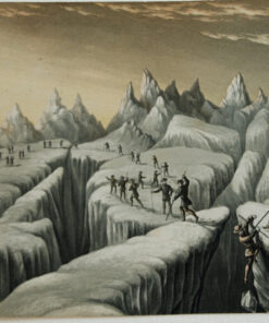 Alternative view of The Ascent of Mont Blanc by Abraham Le Blond CL No 336a