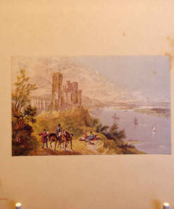 Baxter Print Stolzenfels on the Rhine