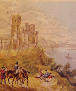 Alternative view of Baxter Print Stolzenfels on the Rhine