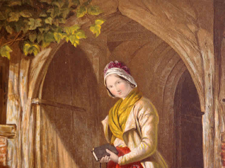 Baxter Print Returning from Prayer - Image 3