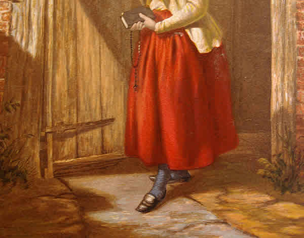 Baxter Print Returning from Prayer - Image 4