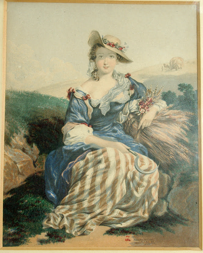 Baxter Print The Belle of the Village (Framed) - Image 2
