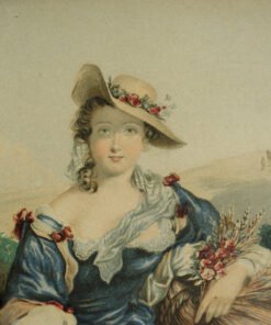 Baxter Print The Belle of the Village (Framed) - Image 3
