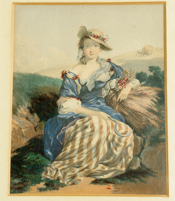 Baxter Print The Belle of the Village (Framed) - Image 5