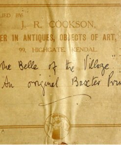 Baxter Print The Belle of the Village (Framed) - Image 6