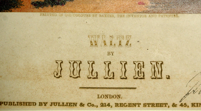 Baxter Print The Belle of the Village on Music by Julien - Image 3