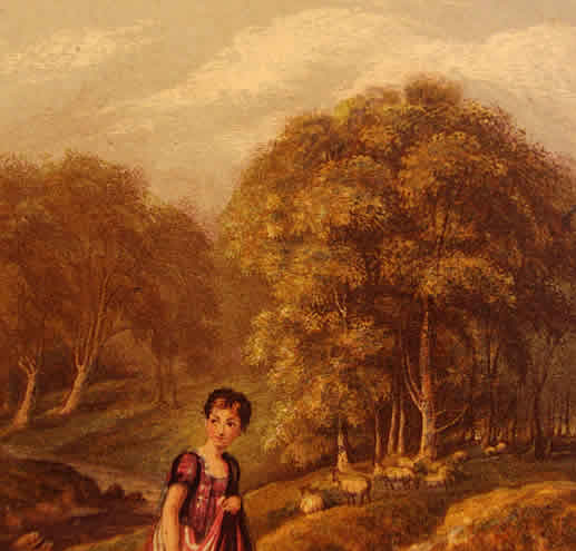 Baxter Print Crossing the Brook - Image 2